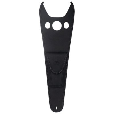 A Tank Bib, perfect for preventing damage or covering exisiting scratches, with braided edges, easy-to-open pouch and soft, fabric-lined interior. The flap has a hook and loop, so it can be tighly closed. The soft backside protect the paint.