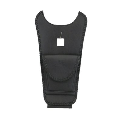 A Tank Bib, perfect for preventing damage or covering exisiting scratches, with braided edges, easy-to-open pouch and soft, fabric-lined interior. The flap has a hook and loop, so it can be tighly closed. The soft backside protect the paint.