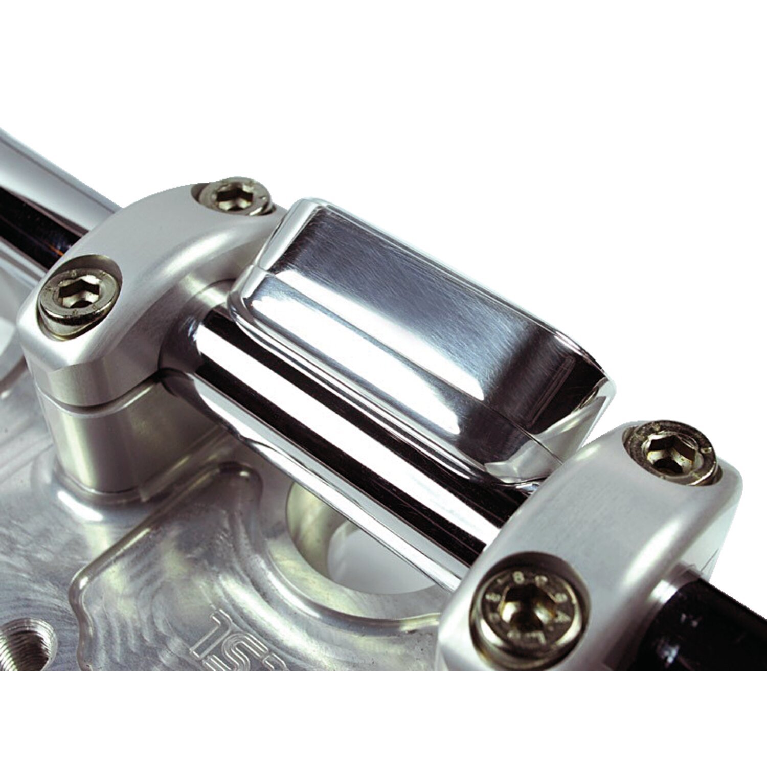 Motogadget, MSM bolt-on handlebar bracket. 28.6mm, Polished