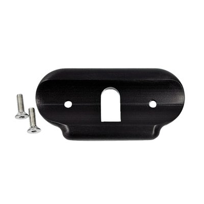 Black anodized CNC machined billet aluminum. 
For 22mm diameter handlebars. 
Used to mount the Motoscope Mini (MSM) digital instrument gauge on the handlebar together with the Combi Frame (930277 polished or 930280 black anodized). 
The handlebar must be drilled. 
Comes with the mounting plate and the required screws. 
Note: The Combi Frame and the Motoscope Mini are not included. 