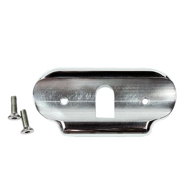 Polished CNC machined billet aluminum. 
For 22mm diameter handlebars. 
Used to mount the Motoscope Mini (MSM) digital instrument gauge on the handlebar together with the Combi Frame (930277 polished or 930280 black anodized). 
The handlebar must be drilled. 
Comes with the mounting plate and the required screws. 
Note: The Combi Frame and the Motoscope Mini are not included. 