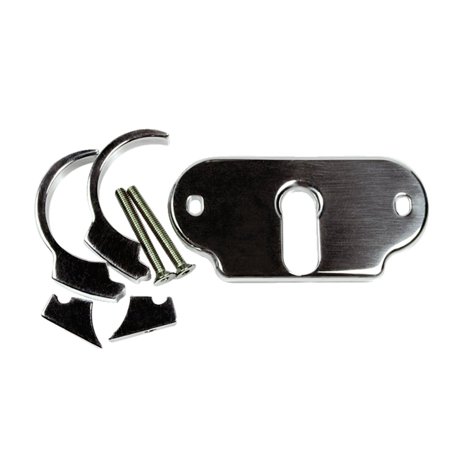 Motogadget, MSM combi bracket clip kit. 22mm, Polished