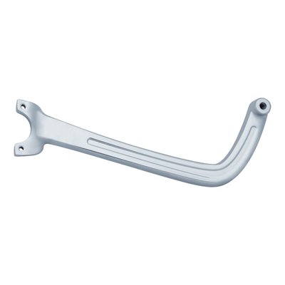 Heel shifter option. Accepts any Kuryakyn shift pegs for Indian or stock Indian shift pegs. Ergonomic design that extends behind the floorboard for a uninterupted foot-space. Easy bolt-on installation to the factory toe shift location with included hardware and spacer.