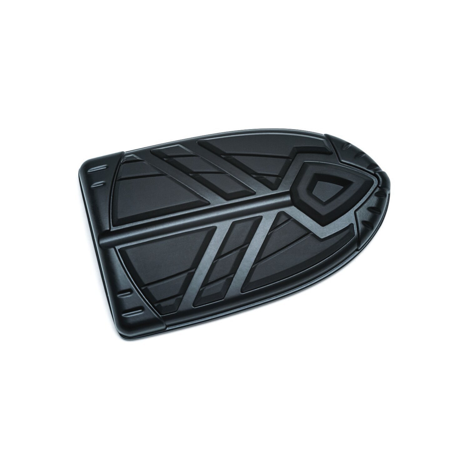 Kuryakyn, Spear brake pedal pad satin, Black