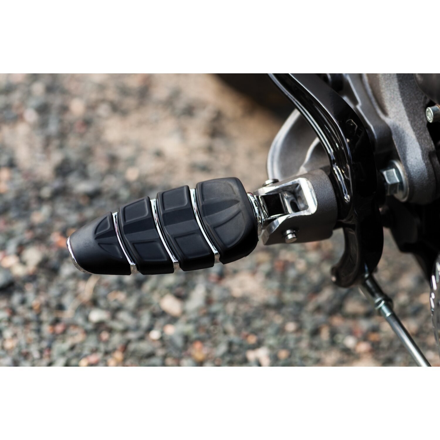Kuryakyn, Splined peg adapter, Silver, Chrome