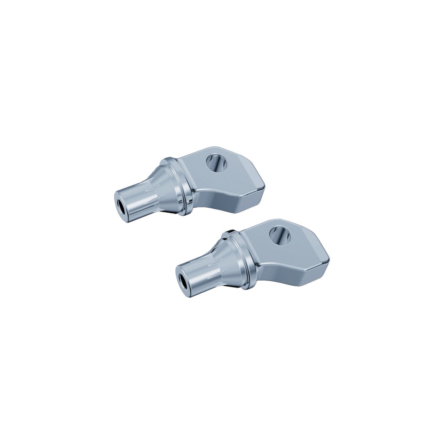 Kuryakyn, Tapered peg adapters, Chrome