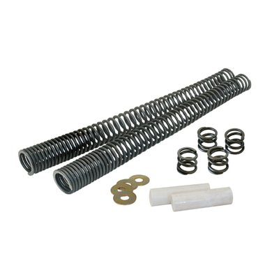 Shorter than stock; incl. progressive fork springs, spacers & instructions