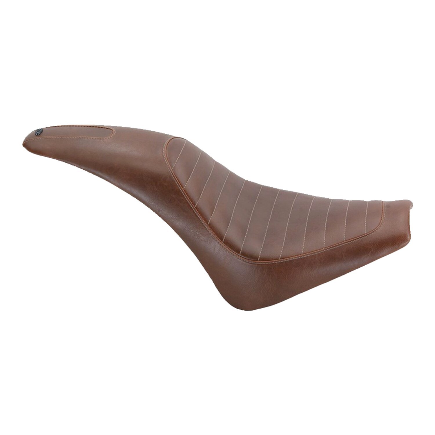 RSD, Indian Scout 2-up seat Enzo, Brown, Plain