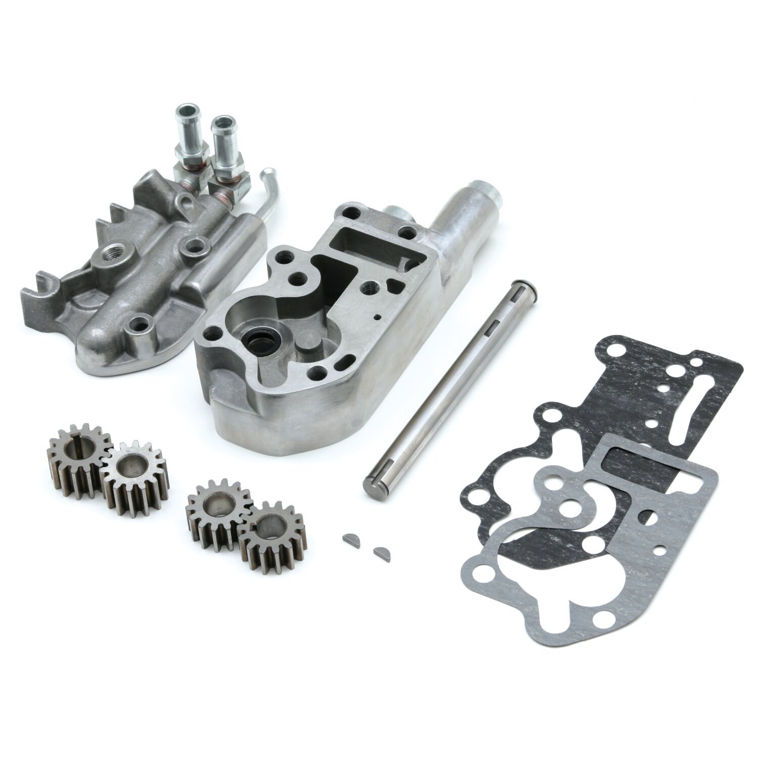 Daytona, Oil pump assembly. 73-91, Polished
