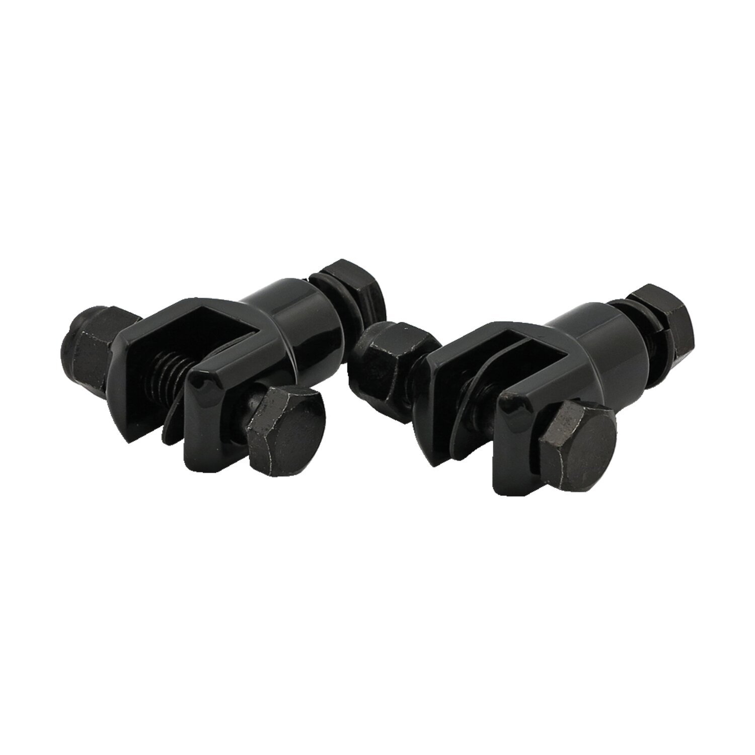 Passenger foot peg stud assembly. 3/8, Black