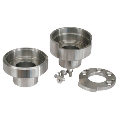 Direct replacement for the OEM frame cups. Installation gives a clean fork stop solution. 
Note: Does not included bearings, races and dust shields