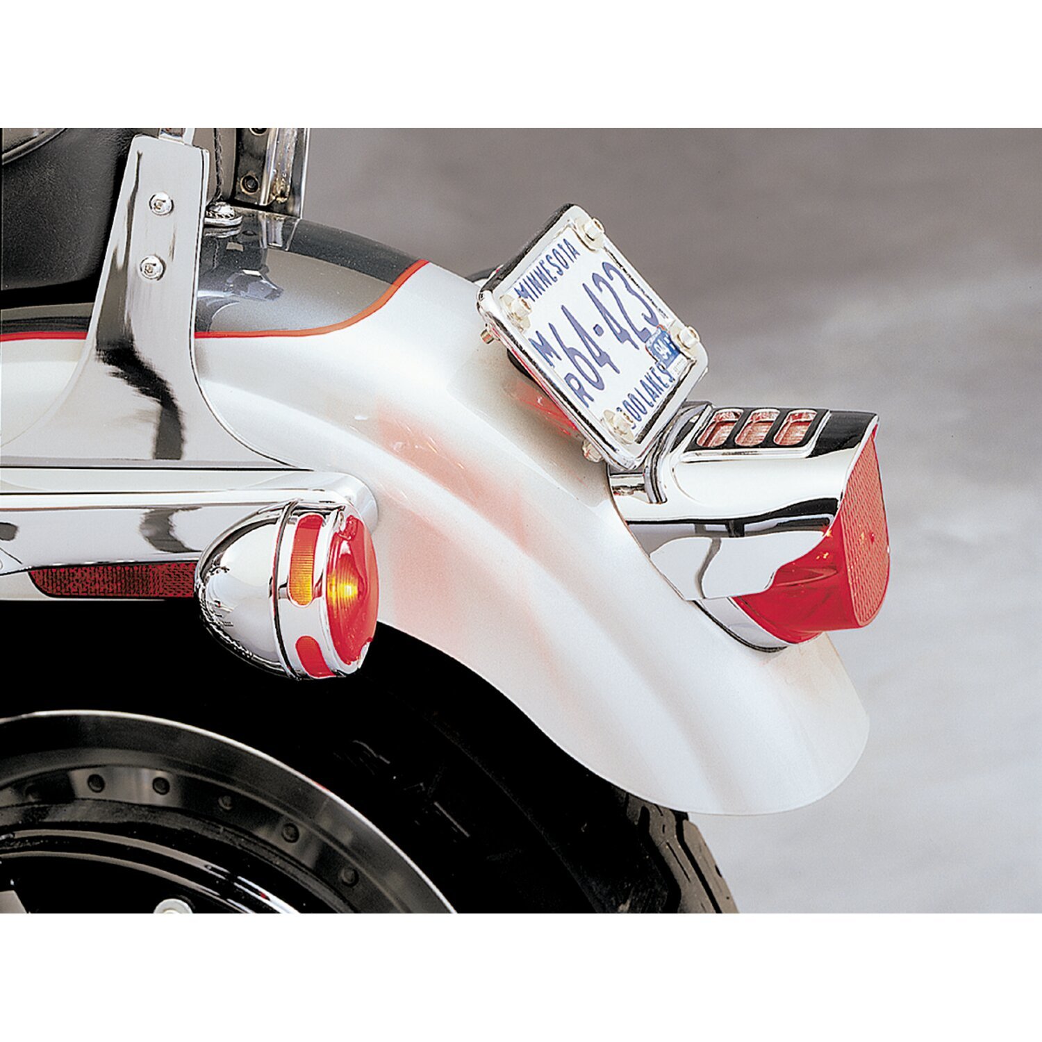 Kuryakyn, Slotted taillight cover, Chrome