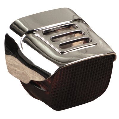 With 3-slots. Molded from the same composite material as found on late model H-D.