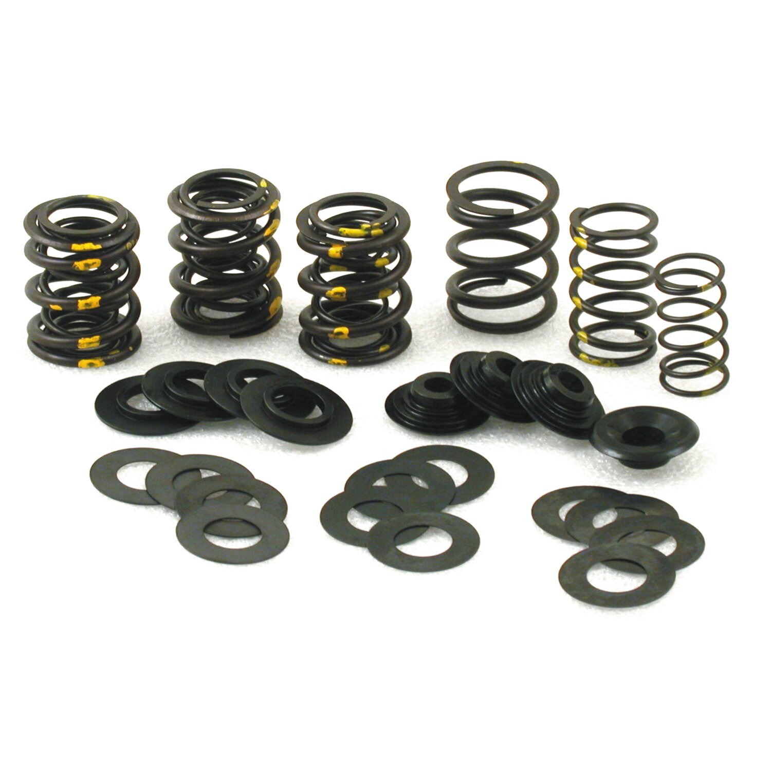 S&S, valve spring kit. Steel top collars .590" lift