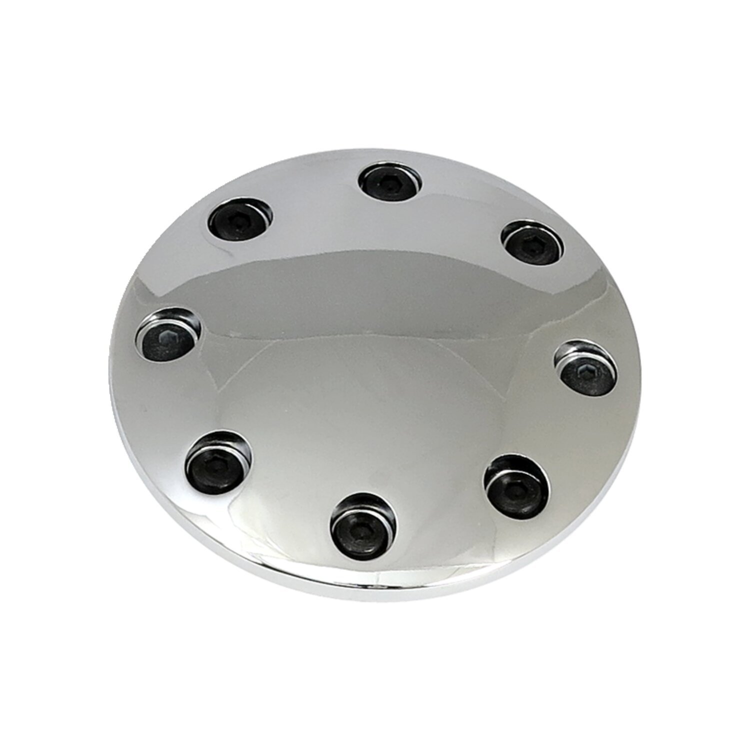 Point cover, button head, Chrome