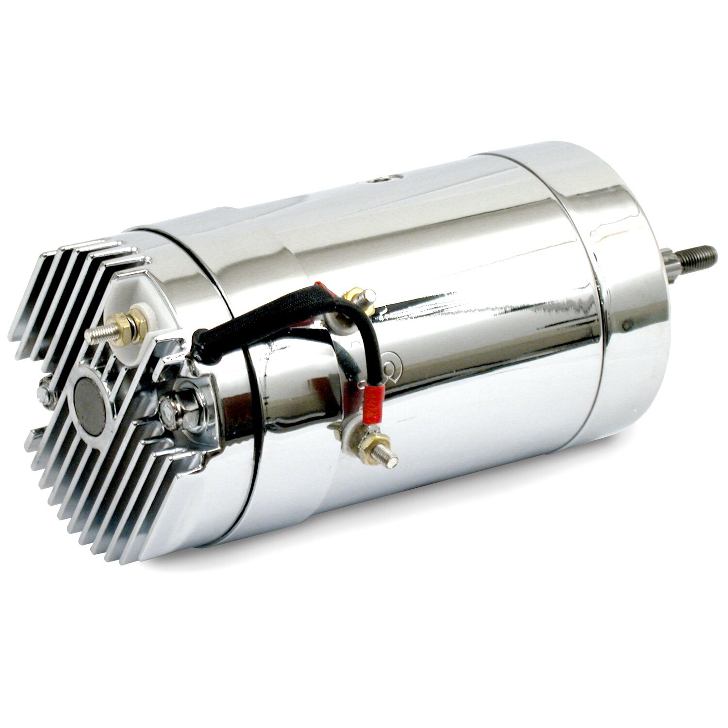 Generator 12v. With built-in regulator. import, Silver, Chrome