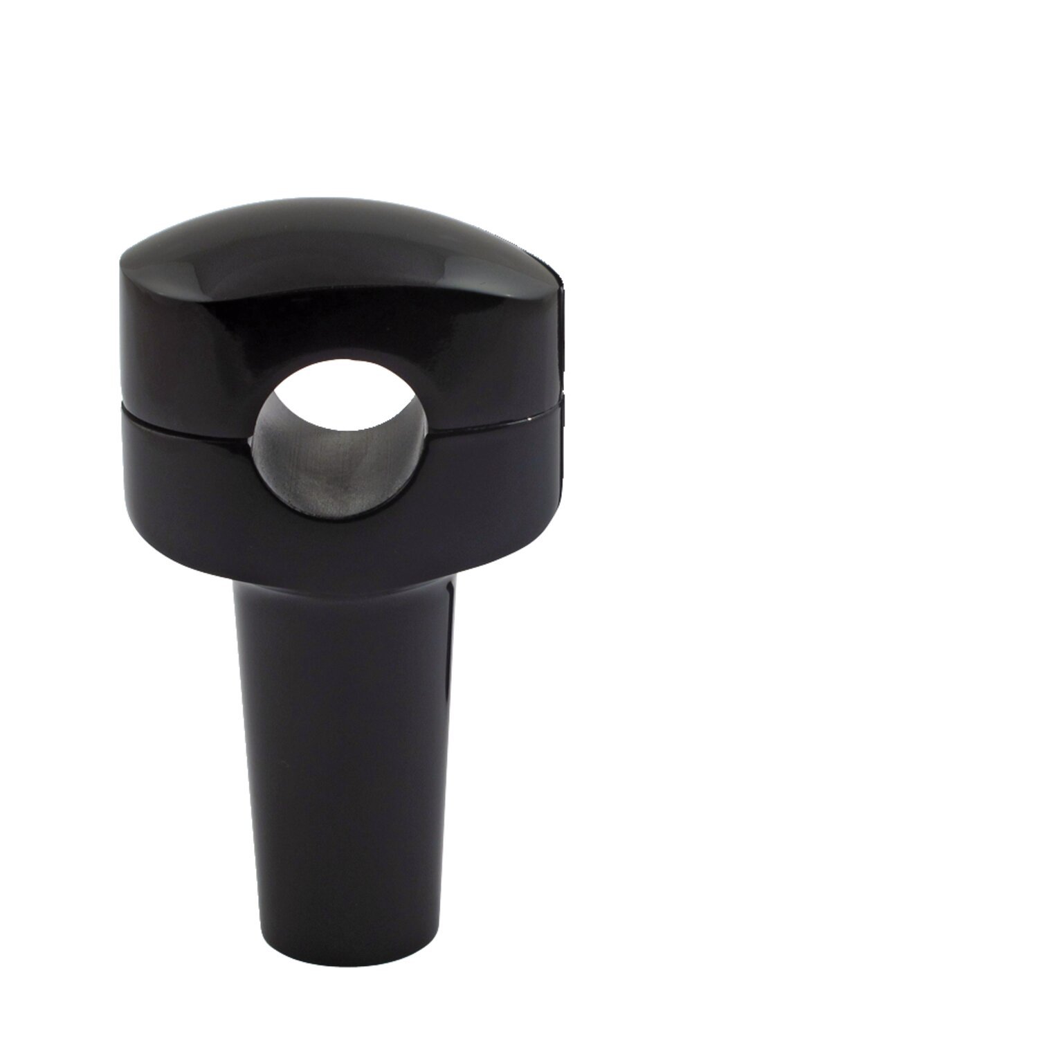 Widow riser set. 3" rise. Black, Gloss