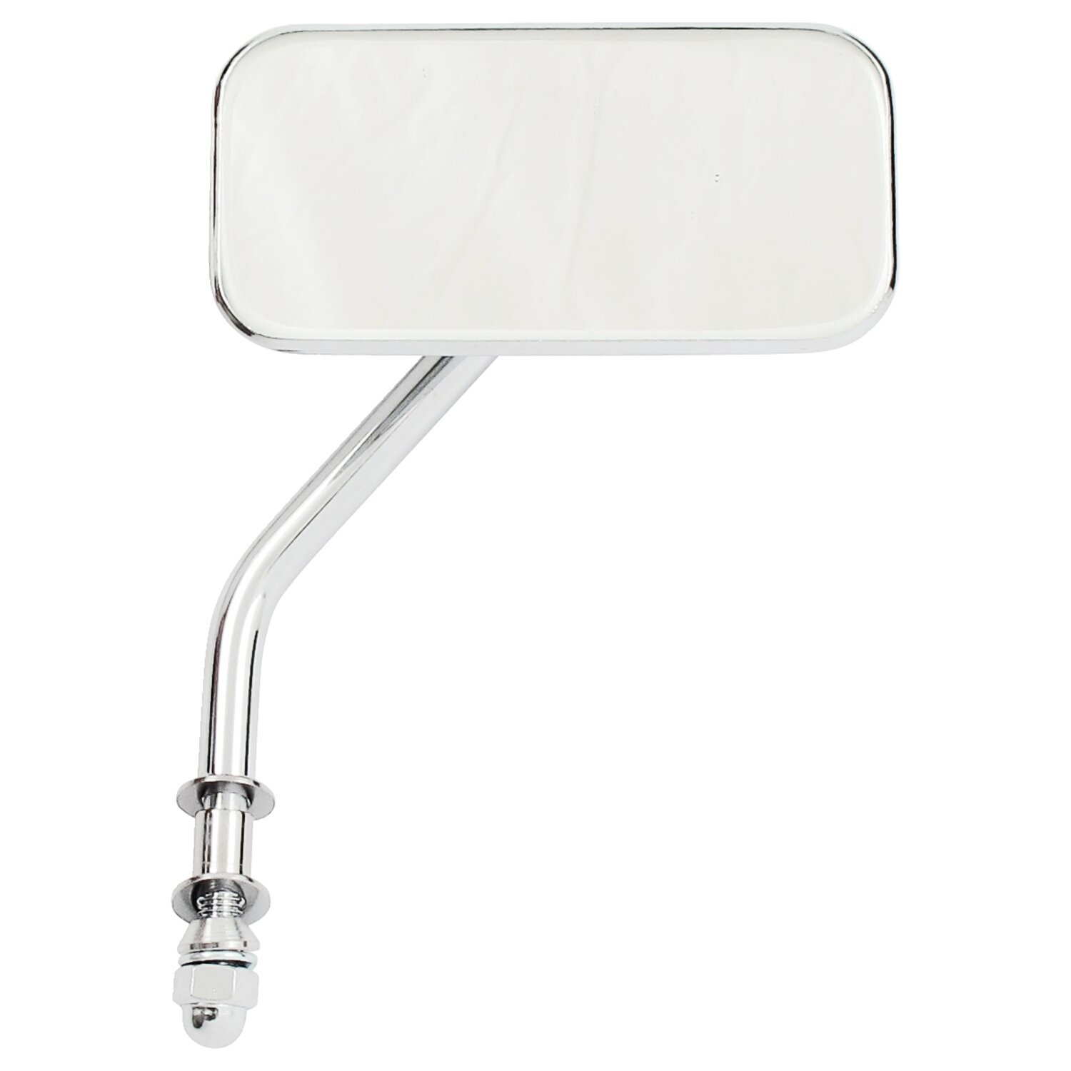 Small rectangular mirror. short stem