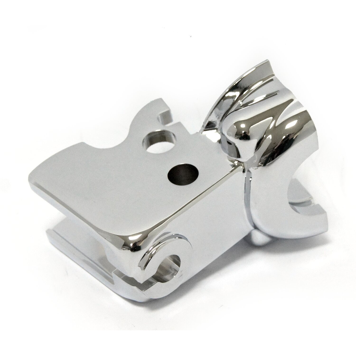 Bracket, clutch lever, Chrome