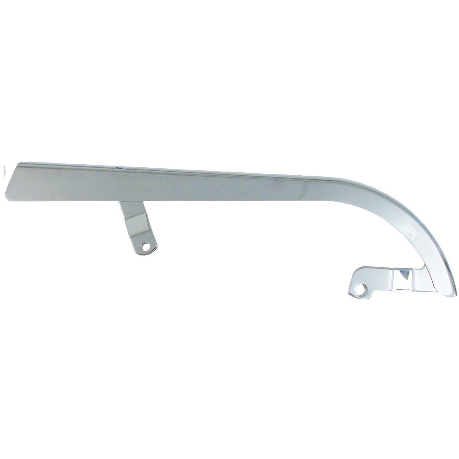 Upper belt guard, Dyna, Chrome