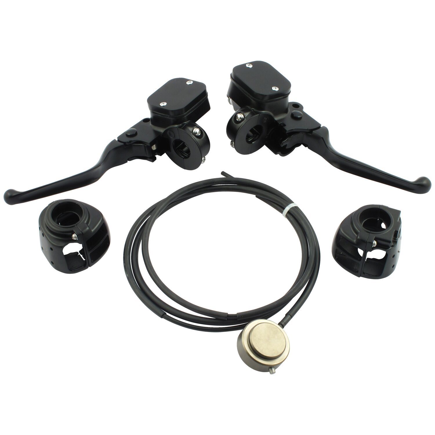 Handlebar control hydr. Clutch conversion kit, Black
