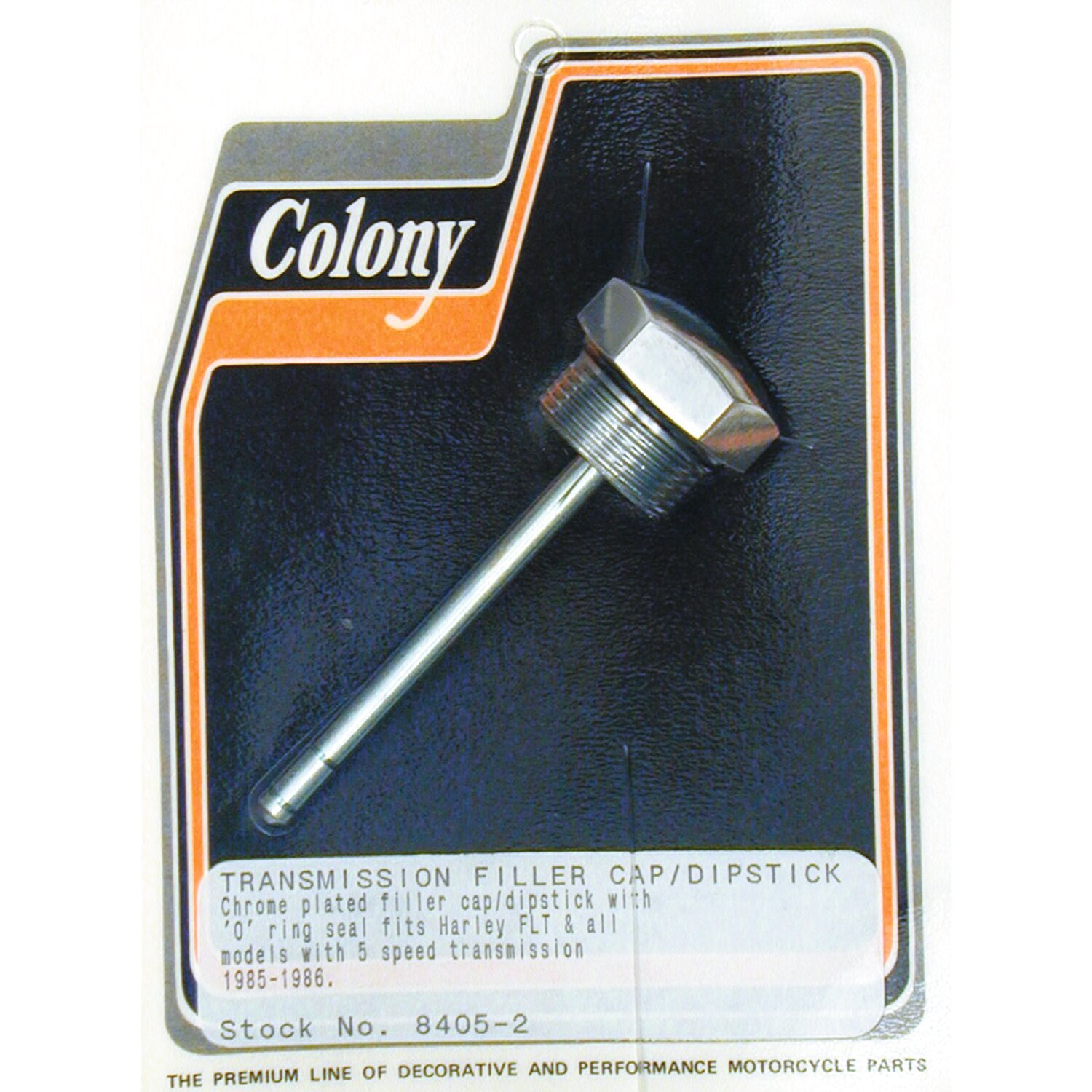 Colony, transmission fill plug. Domed hex style, Silver, Chrome