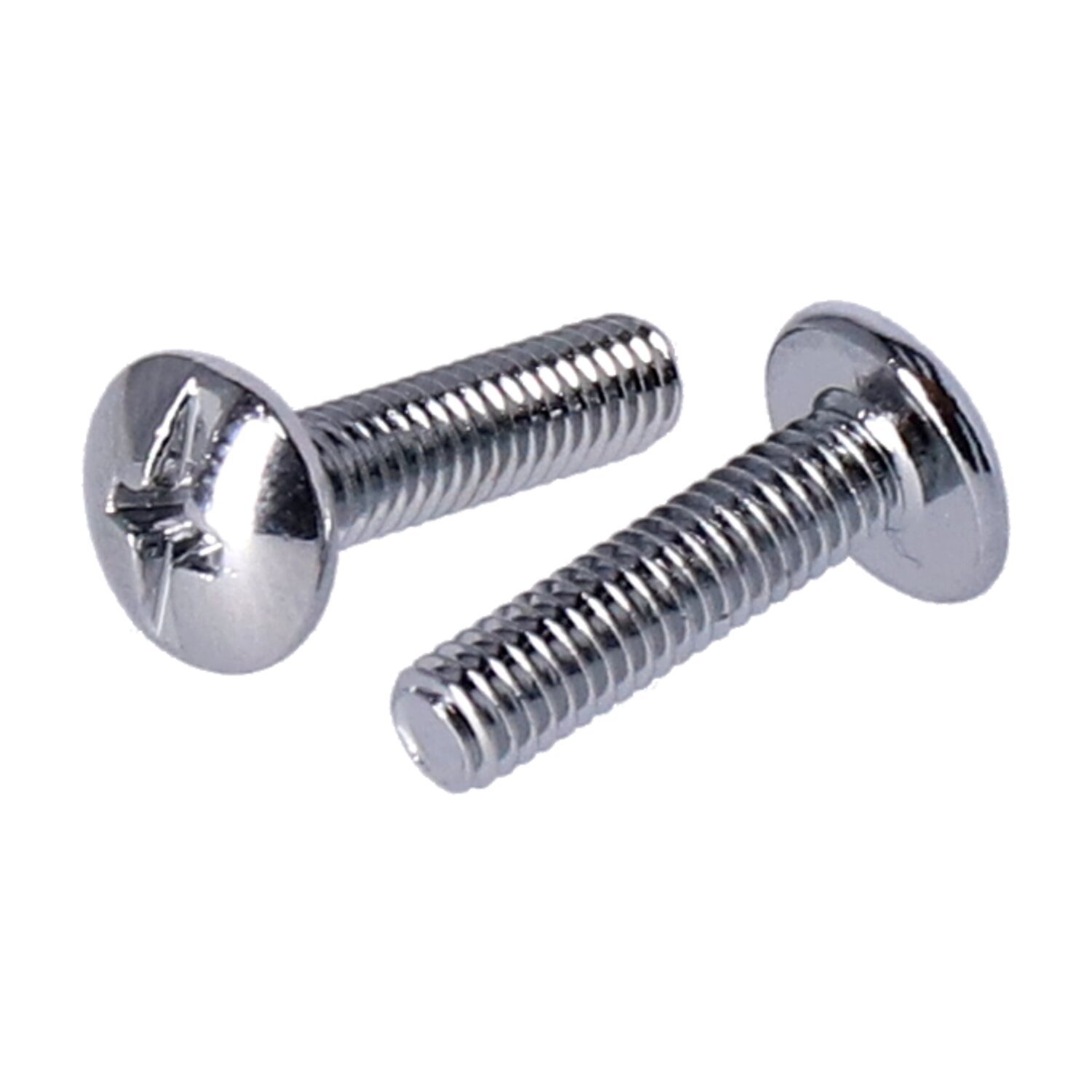Master cylinder cover screw set, Chrome