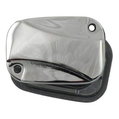 Dogbone style; chrome; incl. gasket; front brake