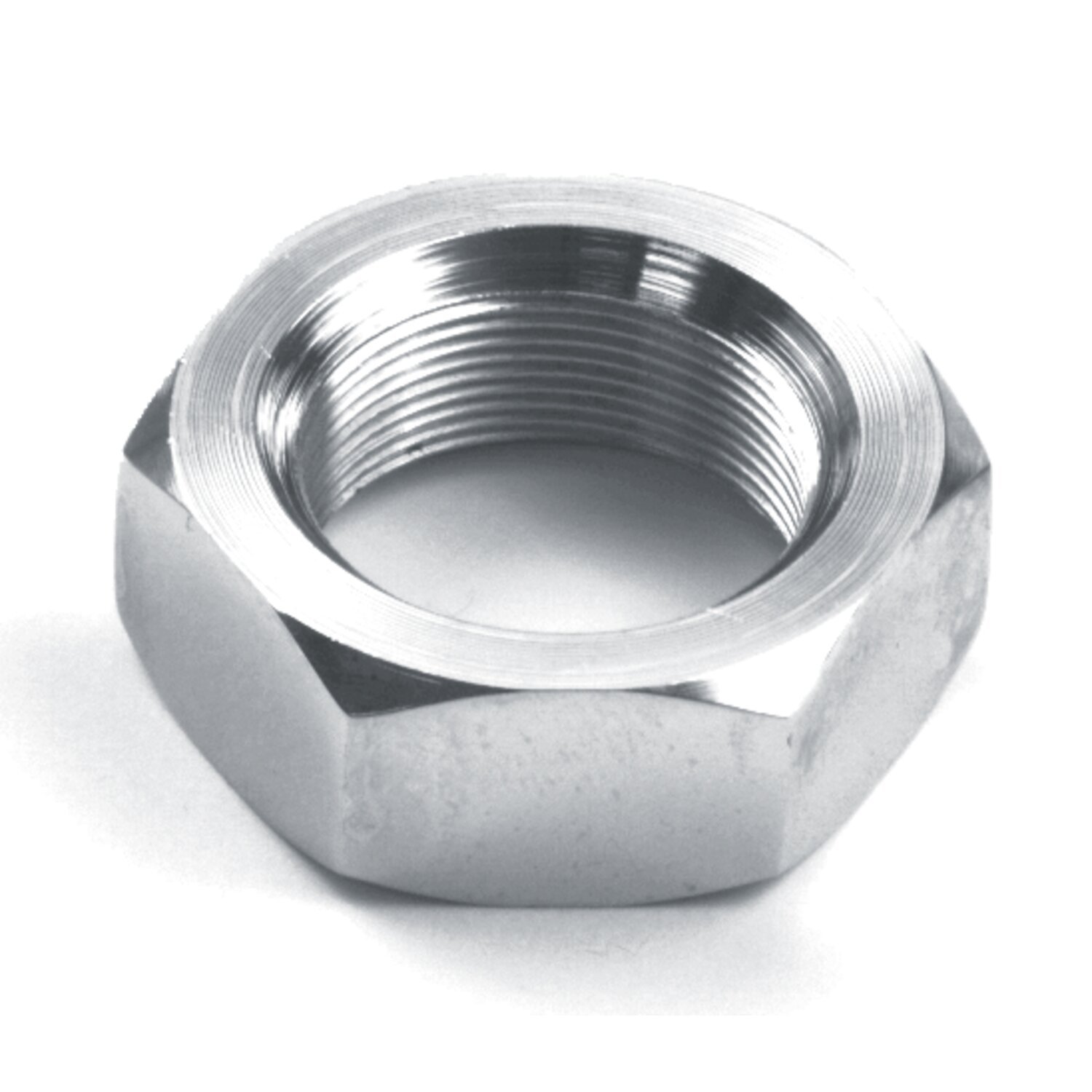 Fork stem nut, Chrome