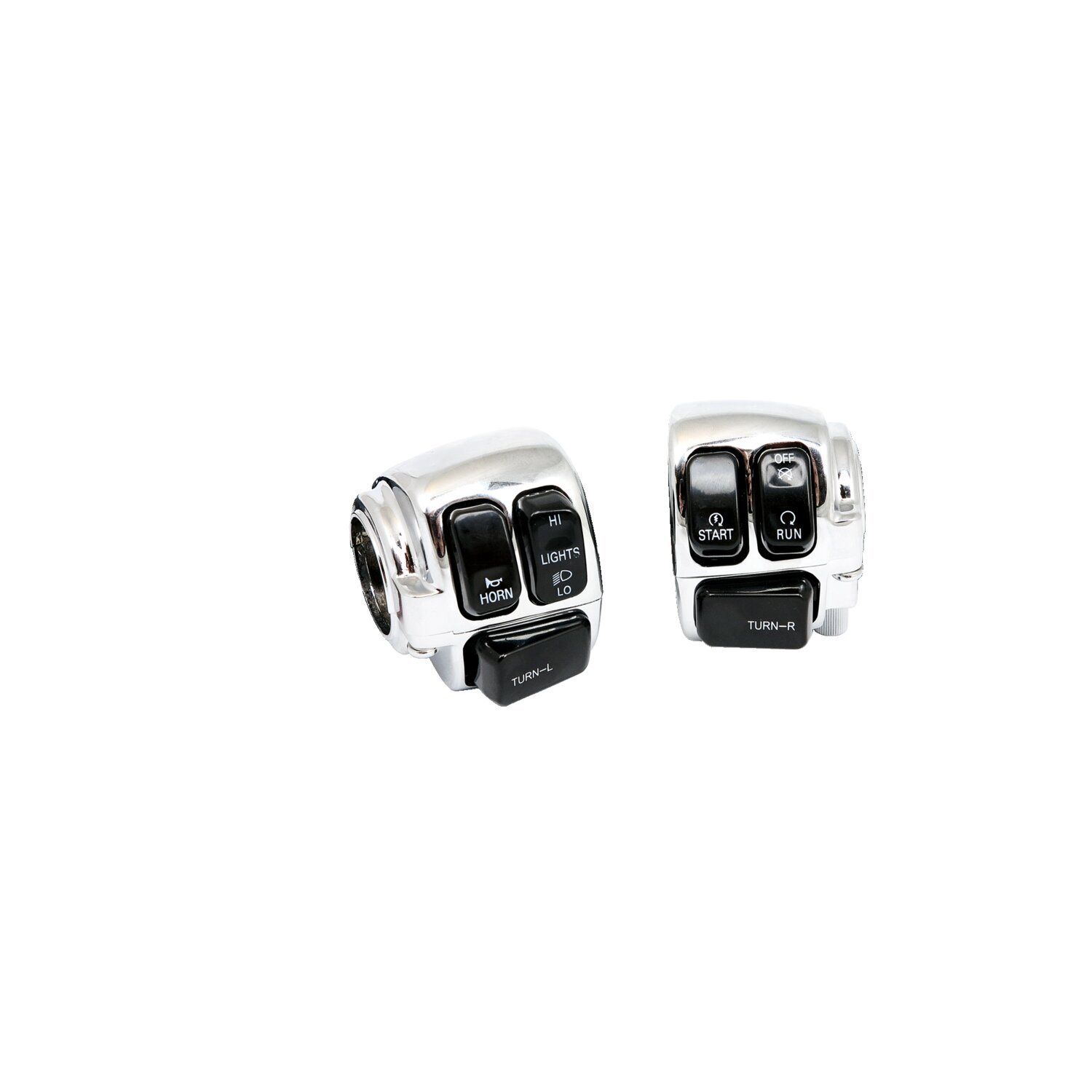 Switch housing kit, Chrome