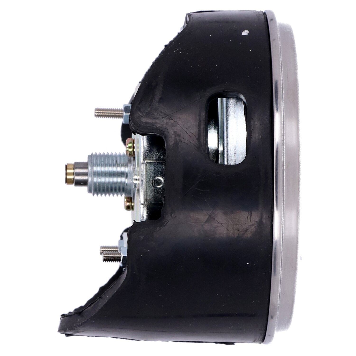 FL speedo/tachometer, '73-84 face', black. 2:1 kmh