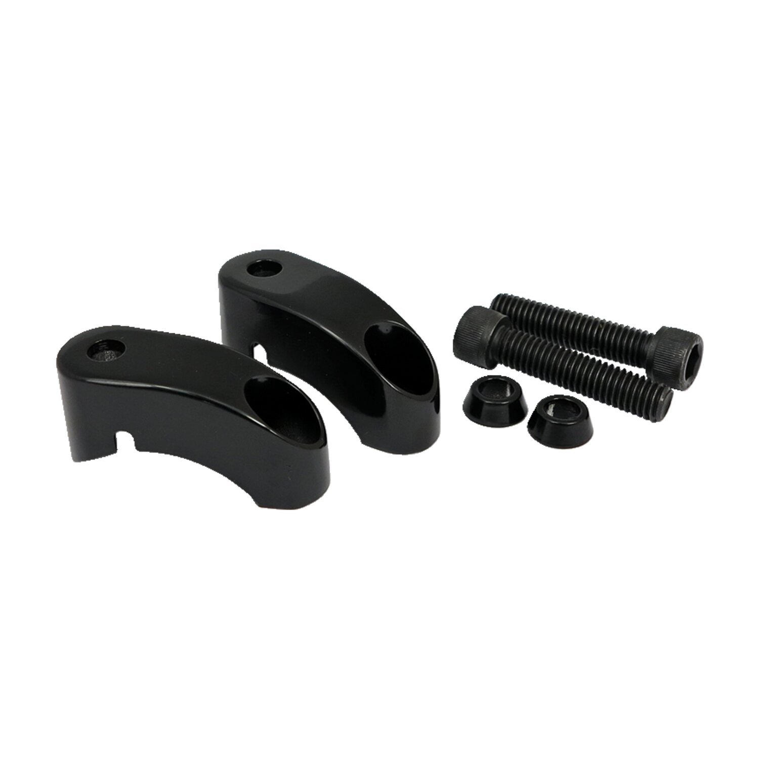 Shortened turn signal mount kit. Front