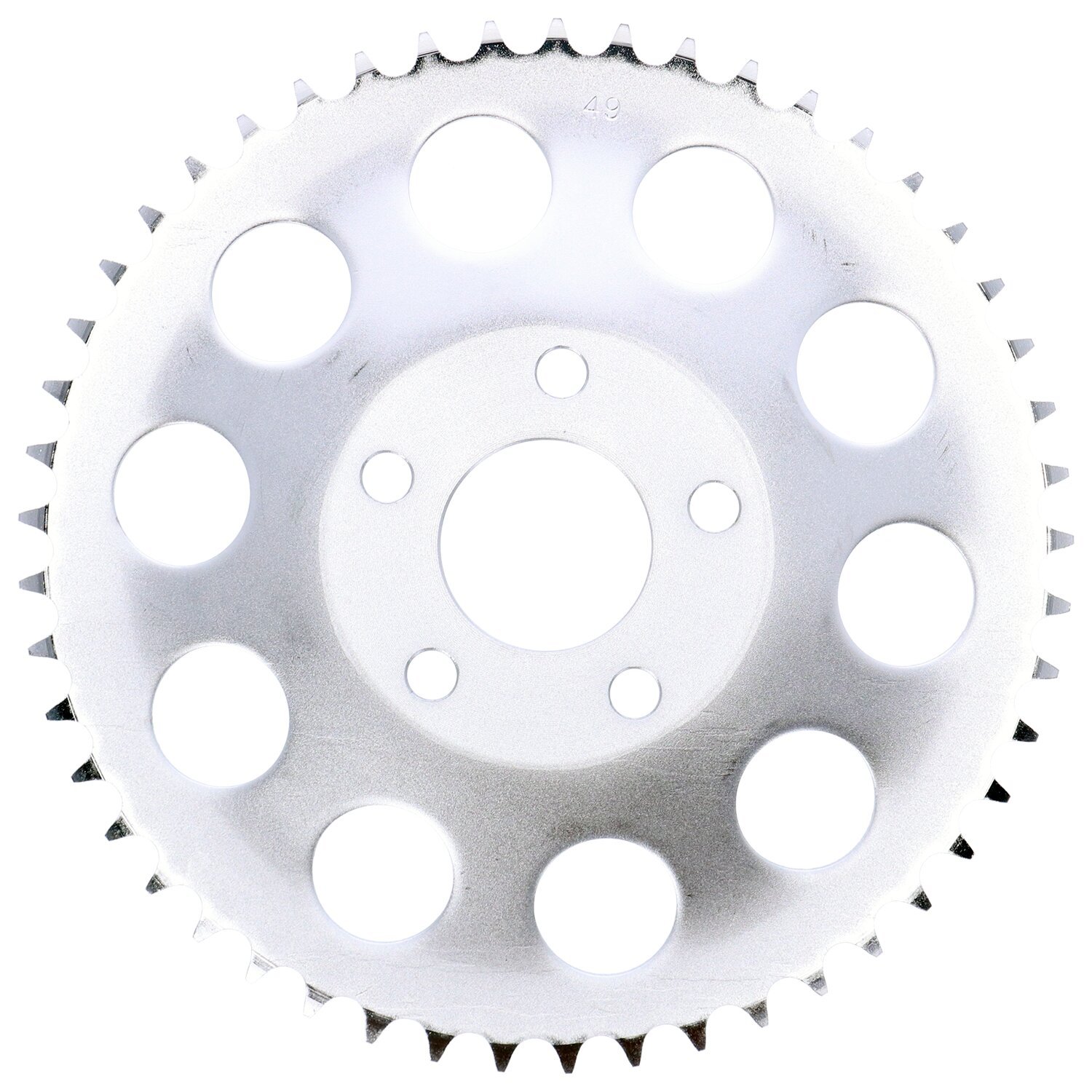 Rear sprocket, zinc. 49t