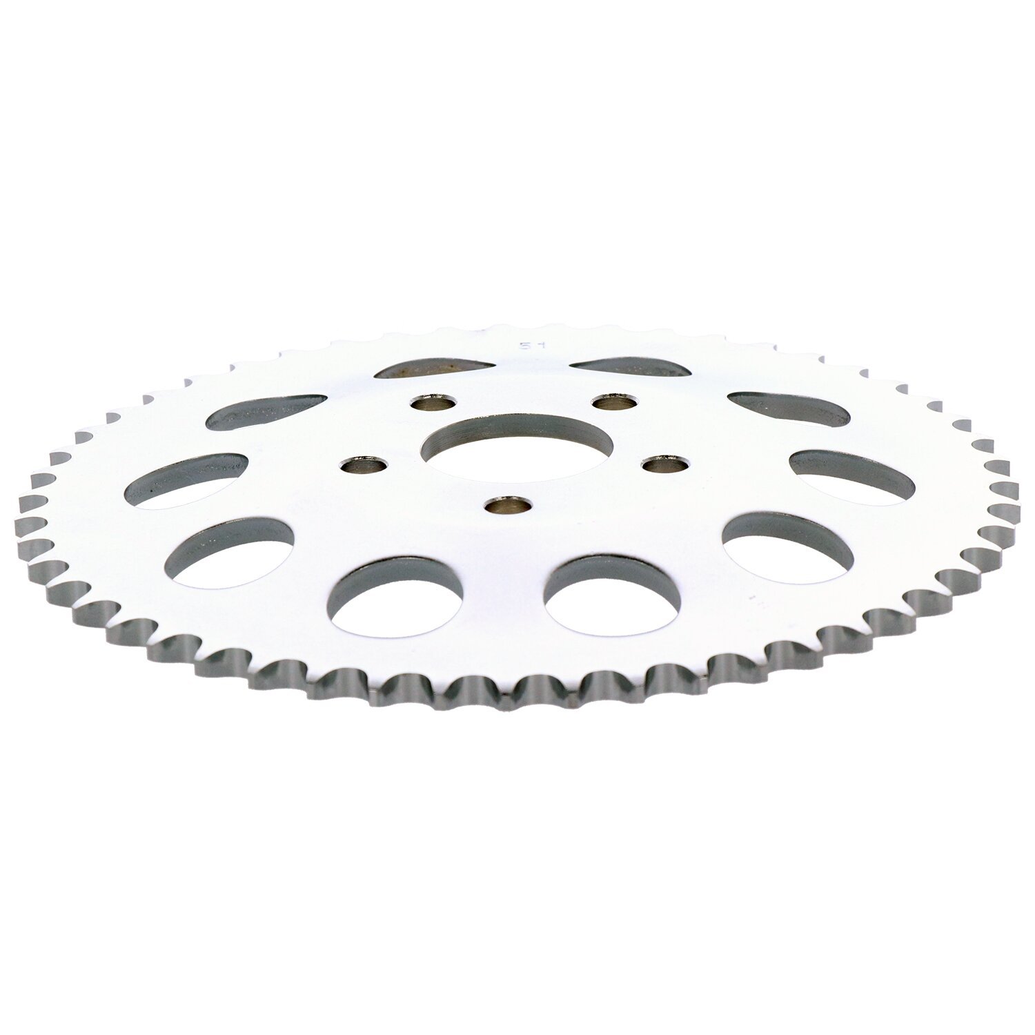 Rear sprocket, zinc. 51t, Black
