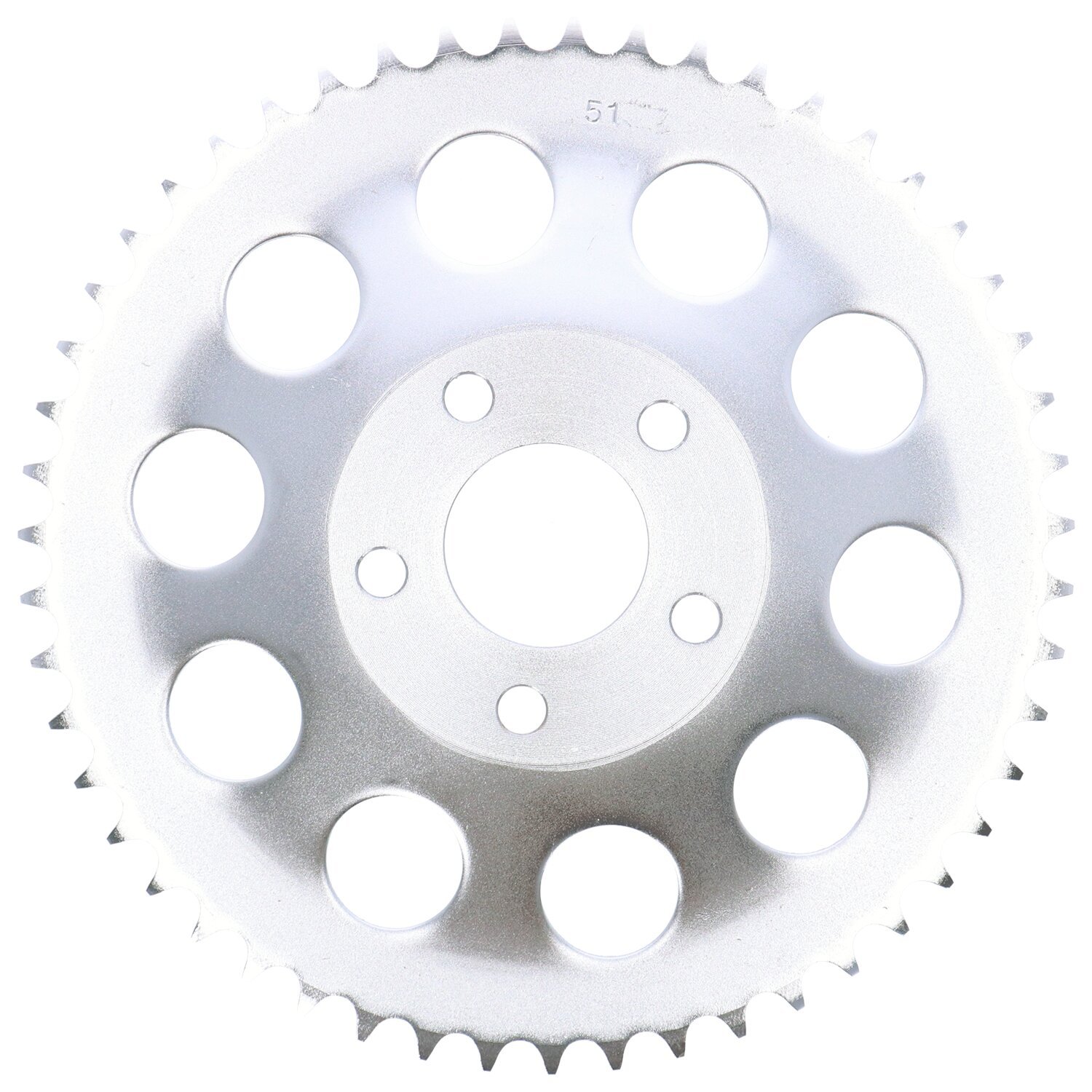 Rear sprocket, zinc. 51t