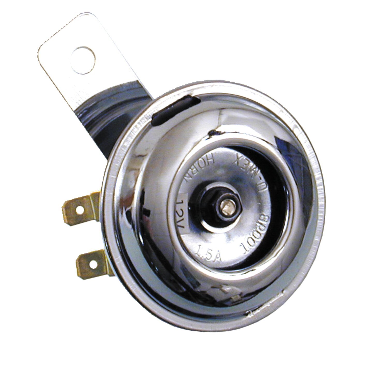Custom mini-horn, 2.5"/ 65mm. 100 dB, Chrome