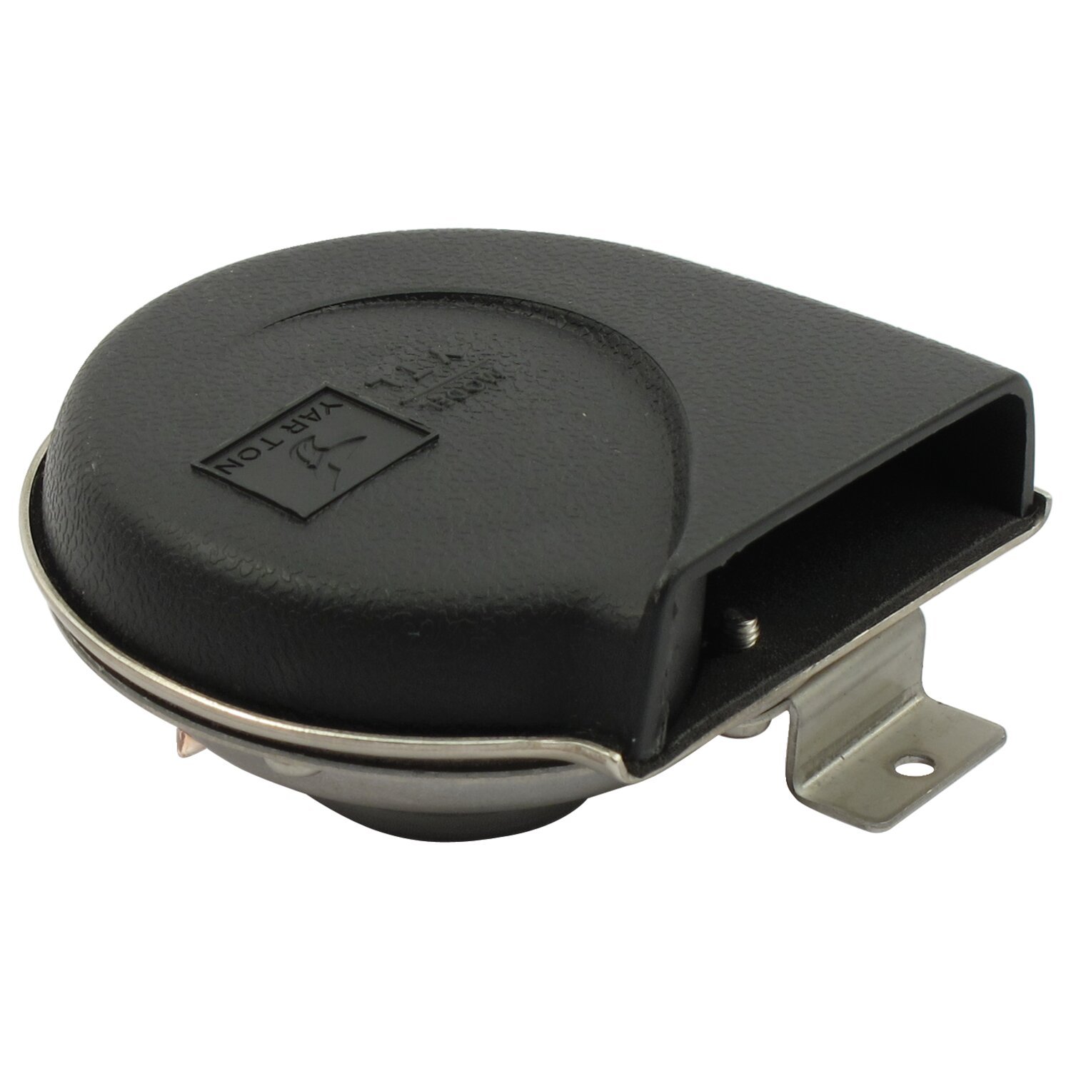 Marine horn, with ABS snail shell cover, Black