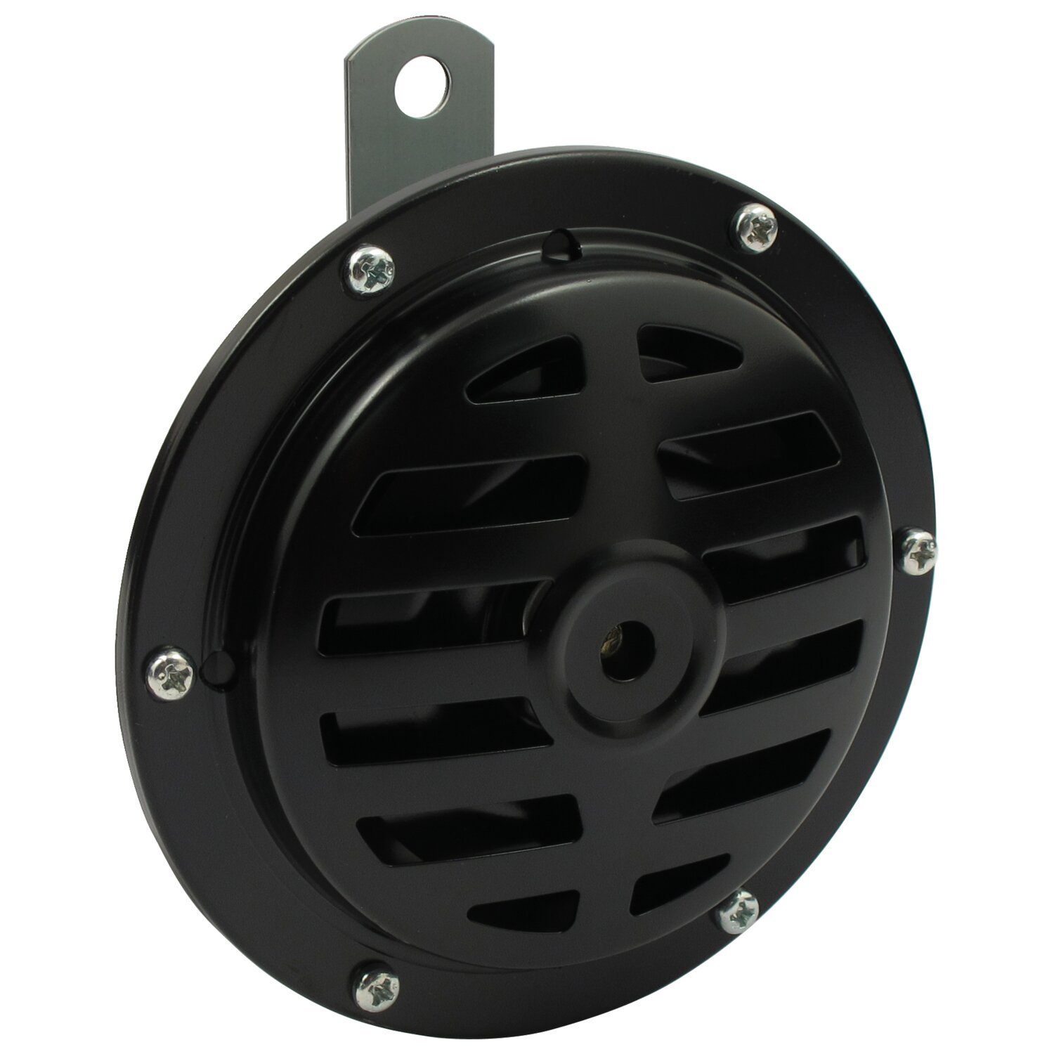 Large springer style horn. 12-volt, Black