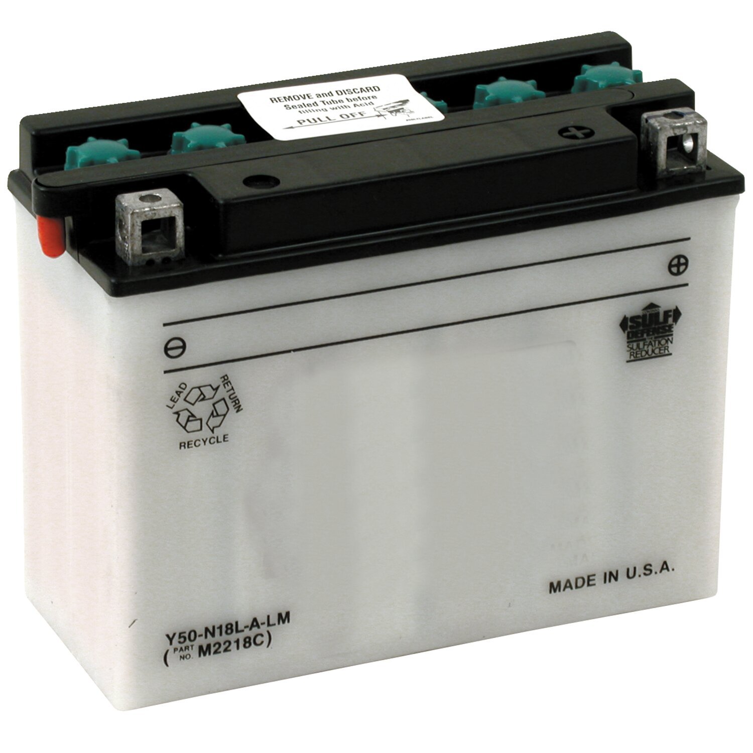 Yuasa, Yumicron CX 12V lead-acid battery. 20Ah