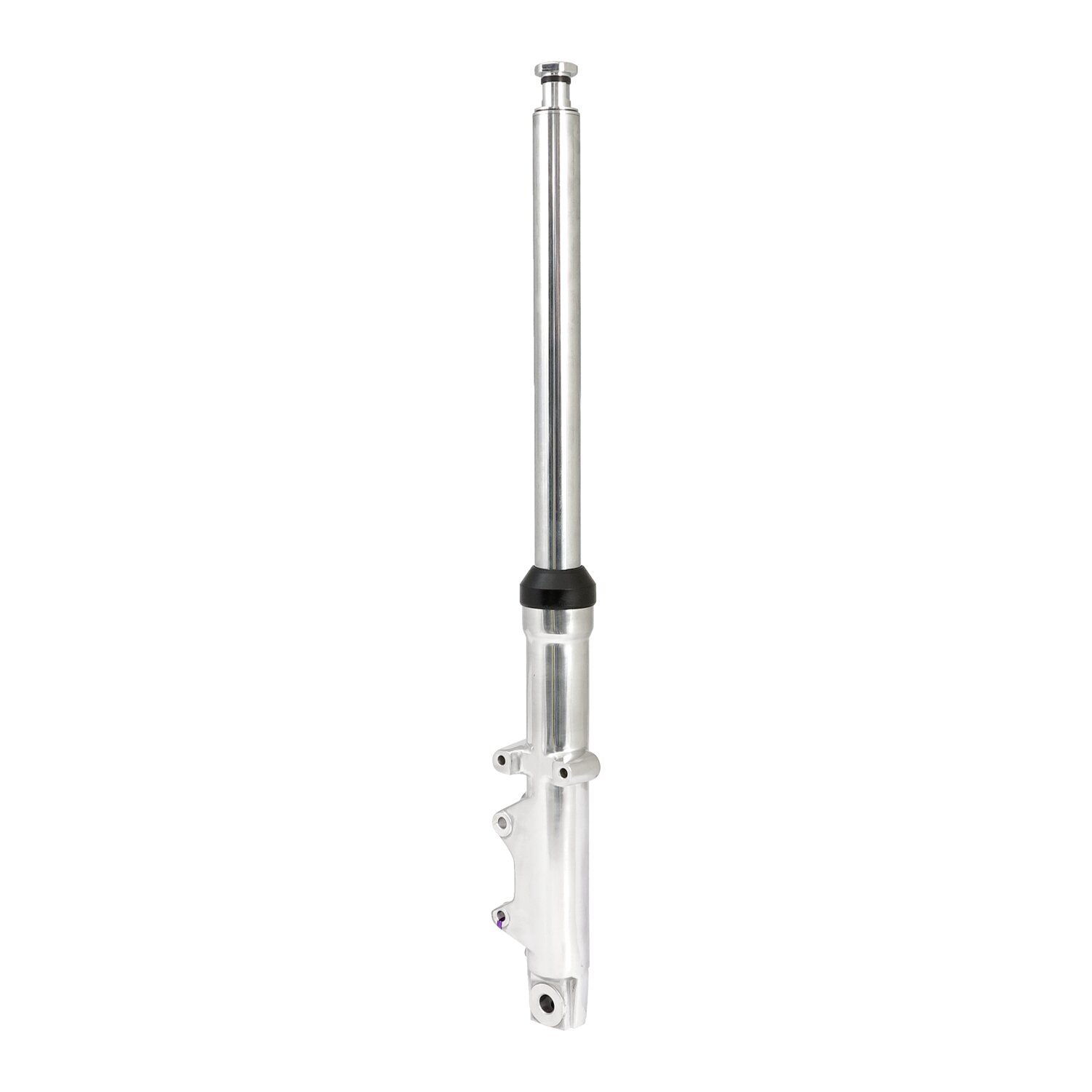 86-99 FXST fork tube & slider assembly set. std length sd, Chrome