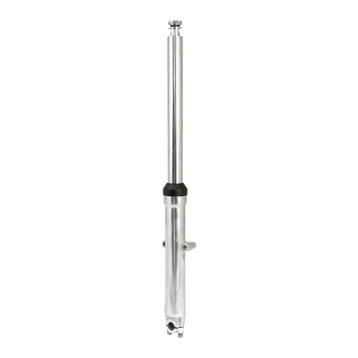 86-99 FXST fork tube & slider assembly set. std length sd, Chrome
