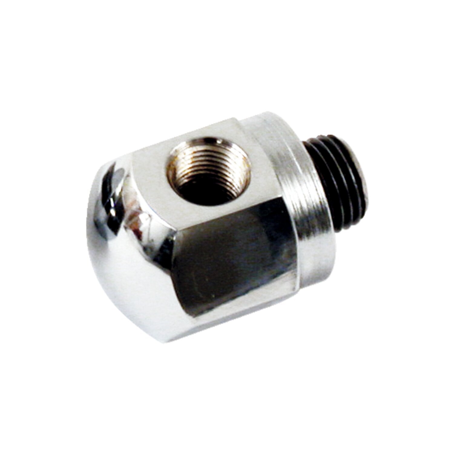 Rocker box oil gauge fitting