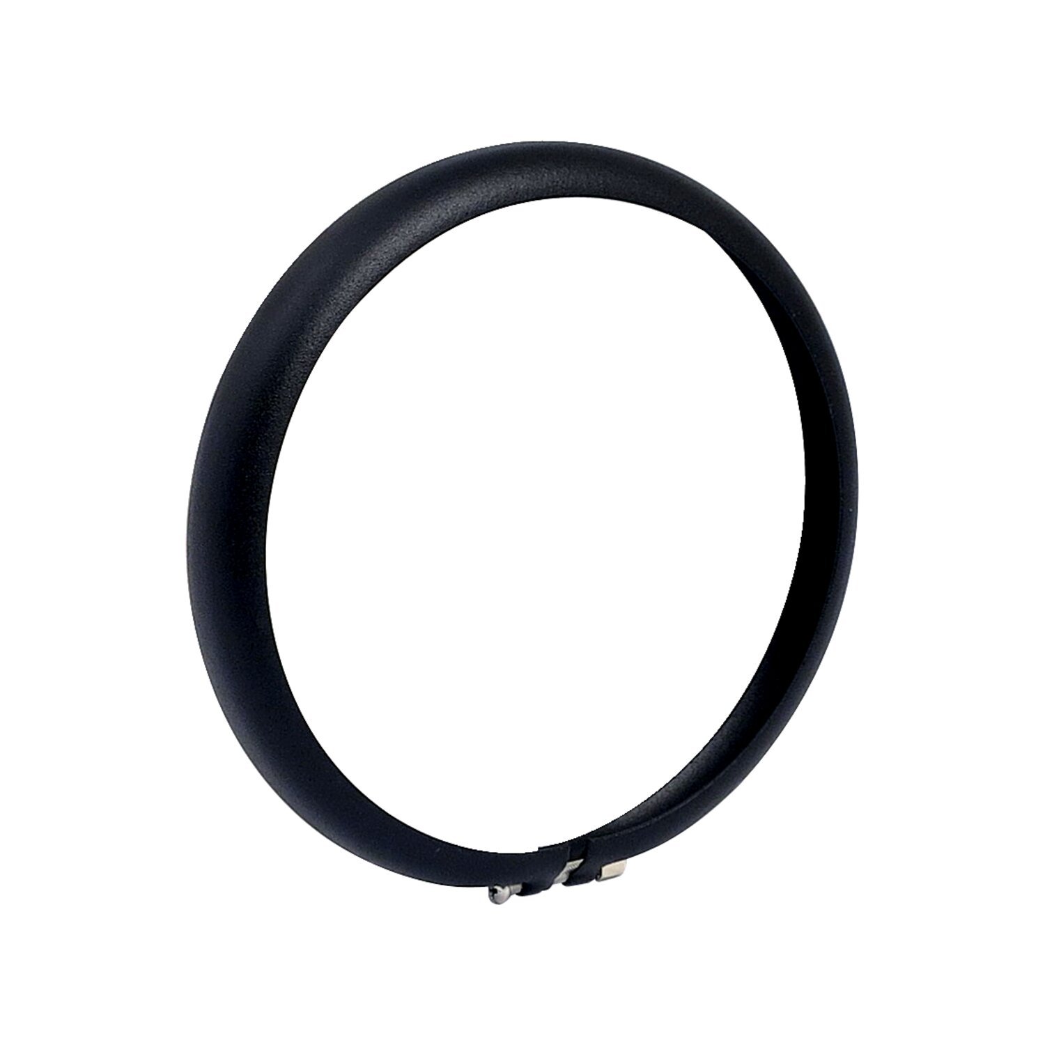 Headlamp trim ring. 5-3/4, Black, Wrinkle