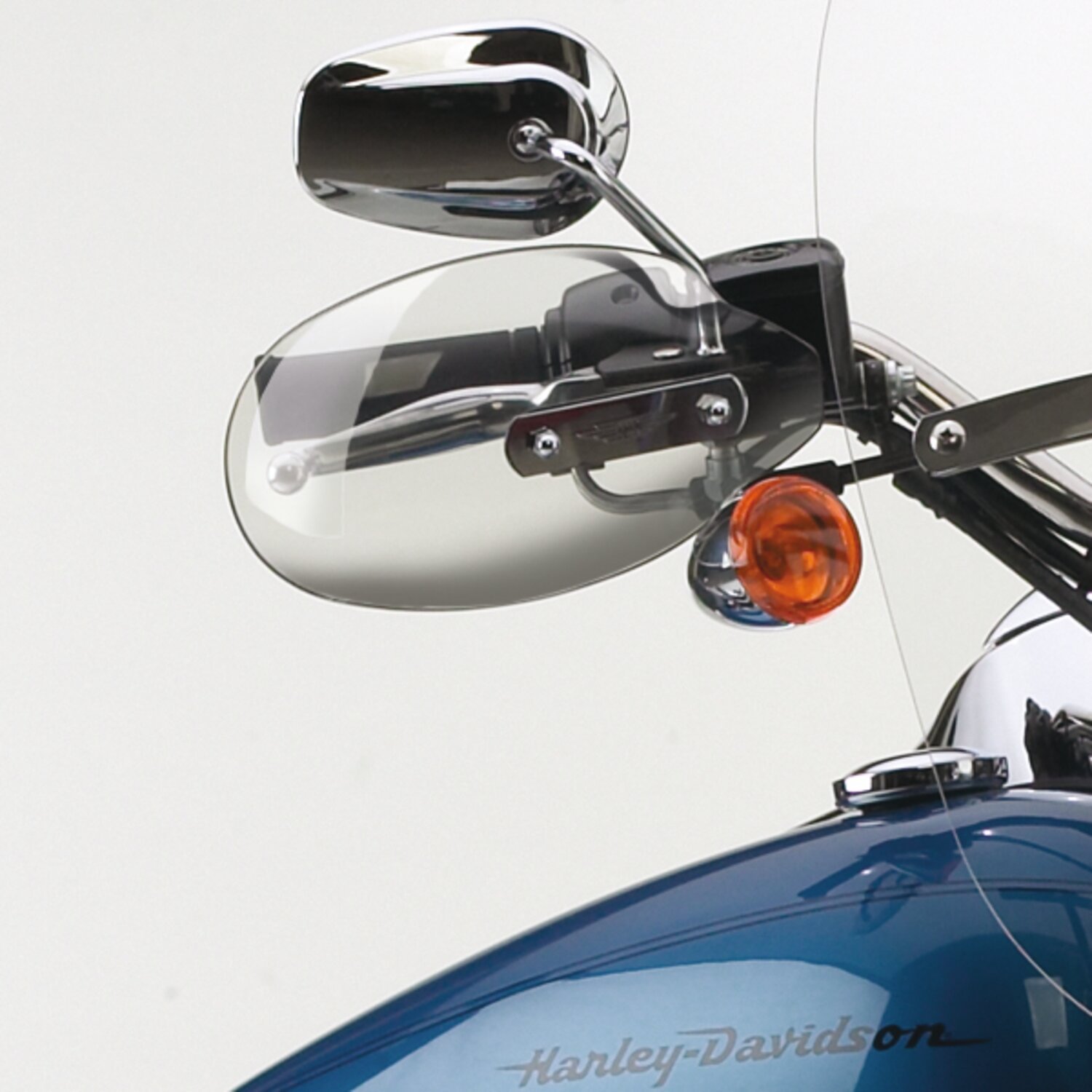 National Cycle, hand deflectors, light tint. STD size, Gray