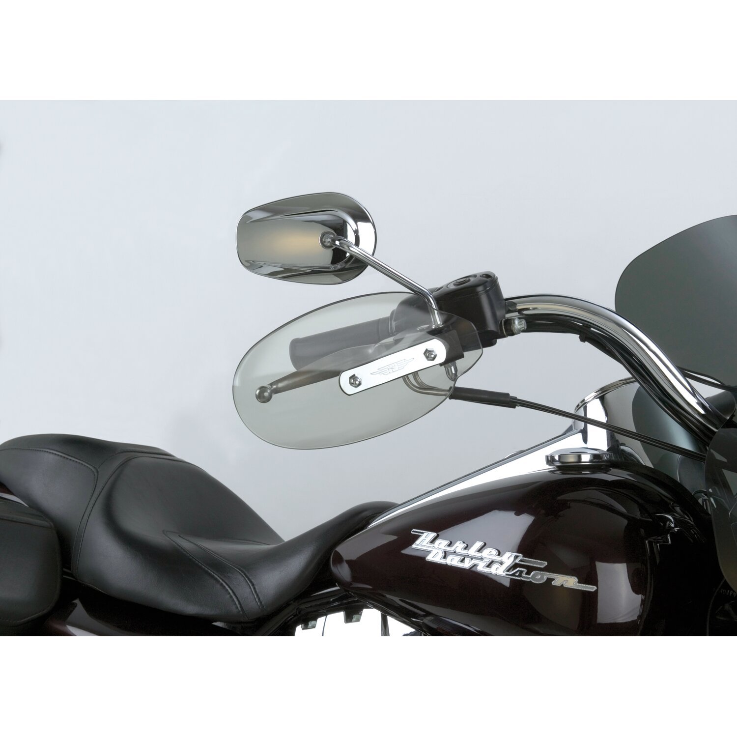 National Cycle, hand deflectors, light tint. STD size, Gray