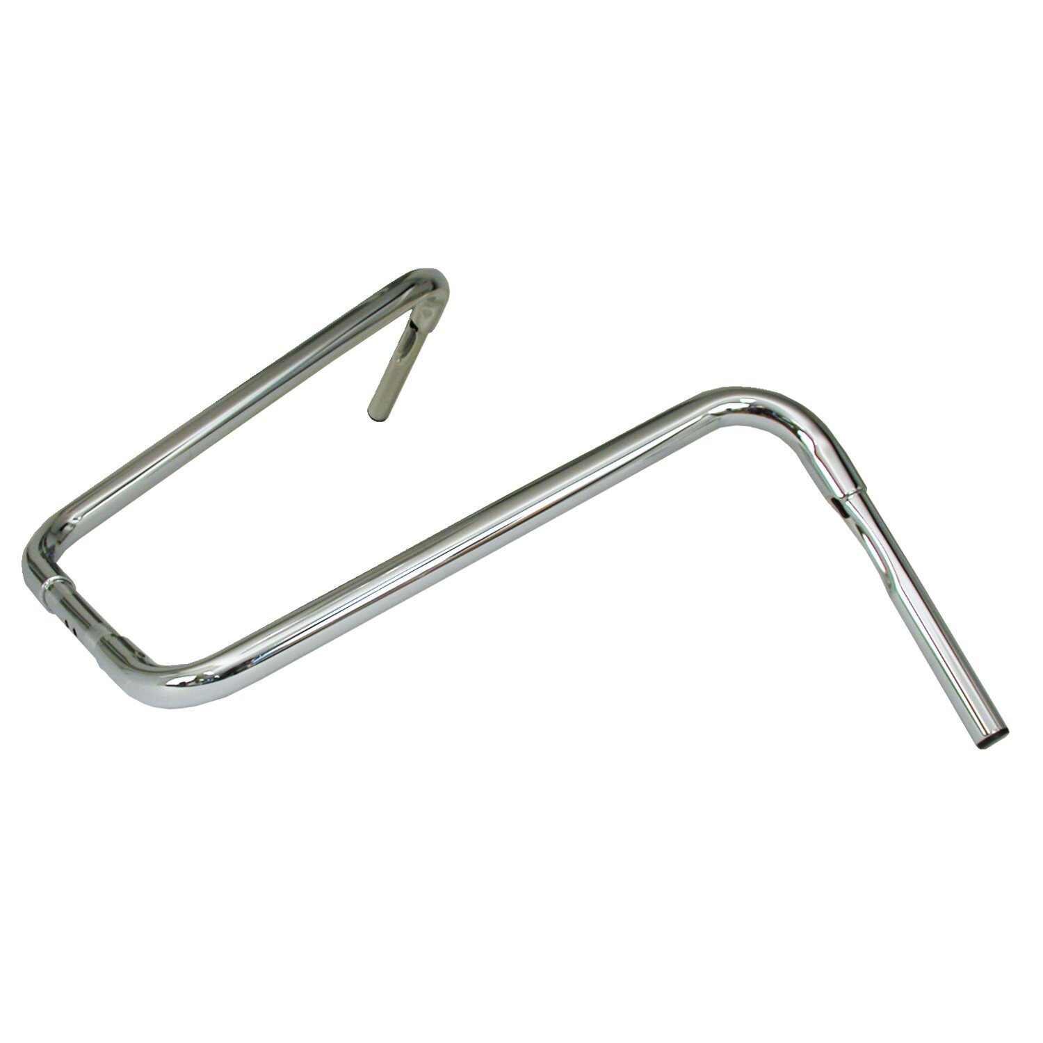 1-1/4" Buffalo Apehangers, 20" high, Silver, Chrome