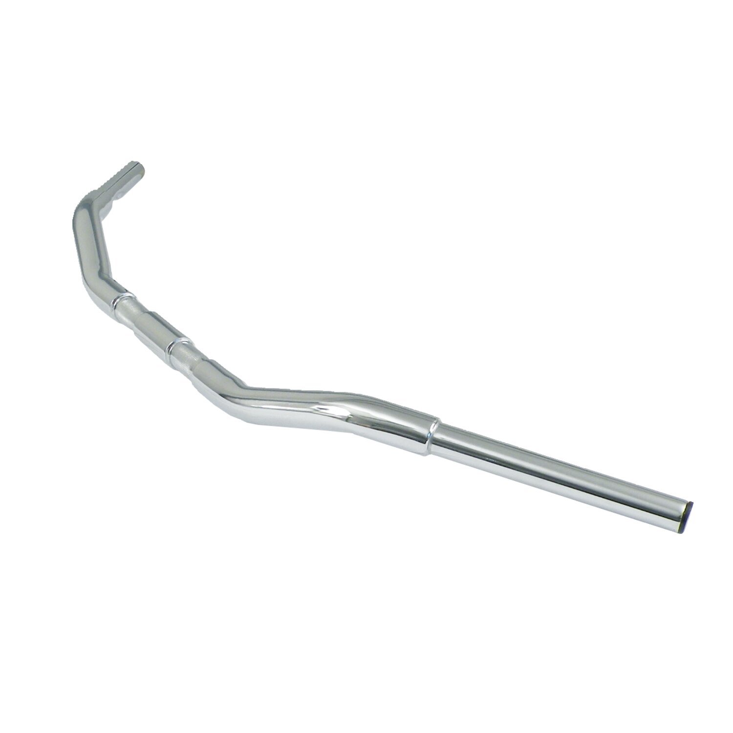 1-1/4" Buffalo drag bar for springers, Silver, Chrome