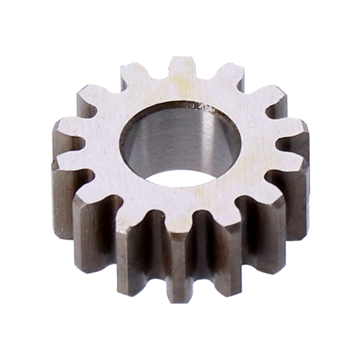 Oil pump idler gear, feed/return
