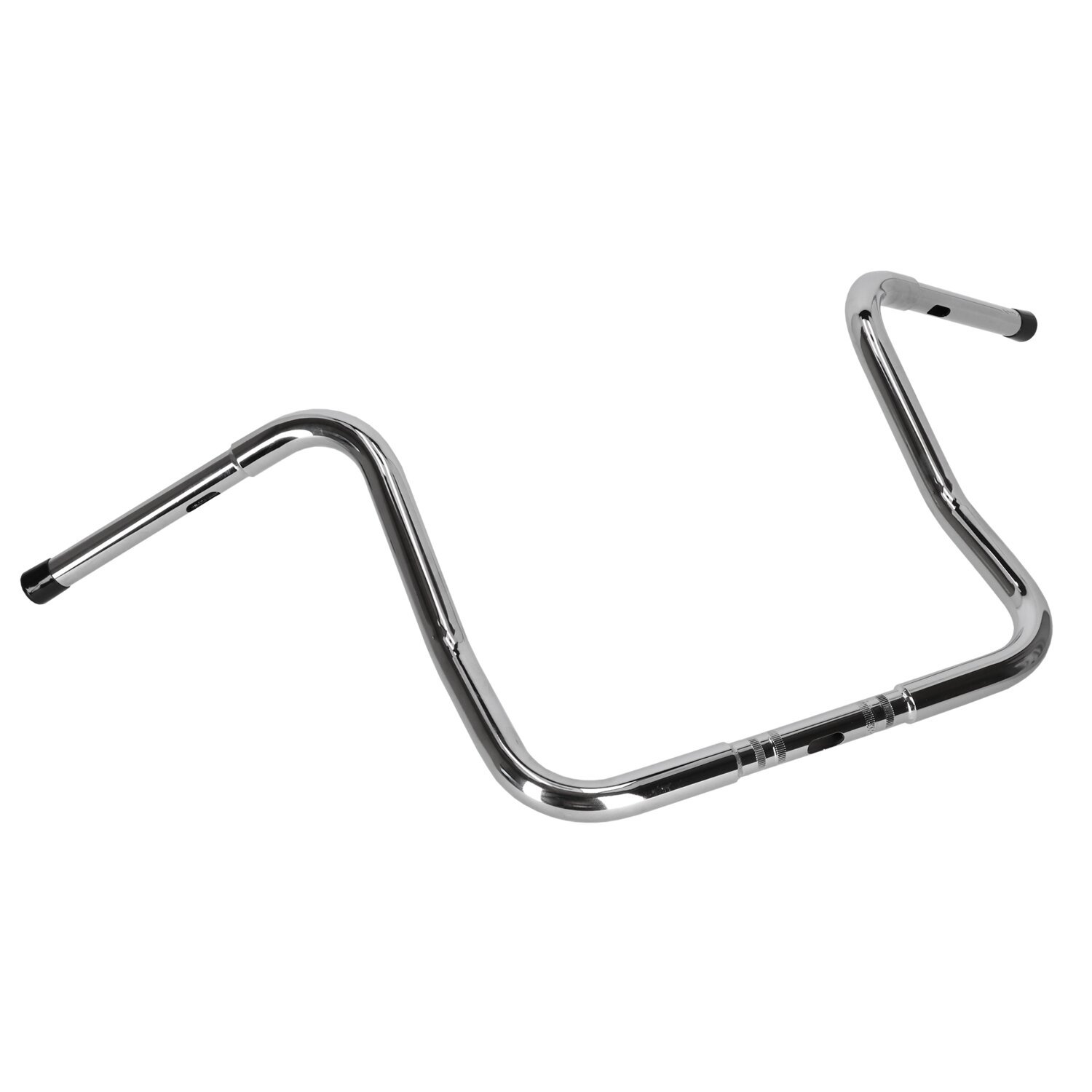 30mm Dresser Apehanger, 14" rise, Silver, Chrome