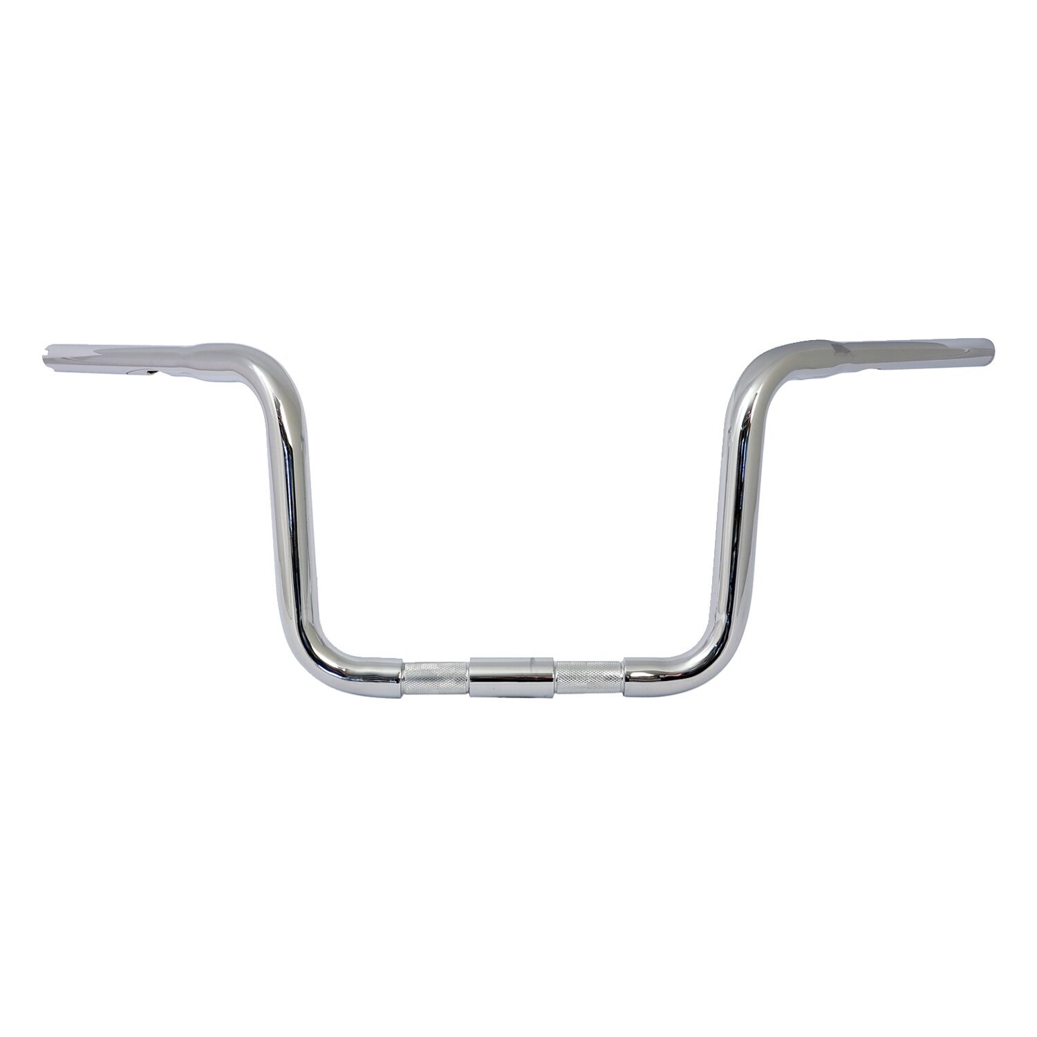 1-1/4" springer Apehanger, 11" rise, Silver, Chrome